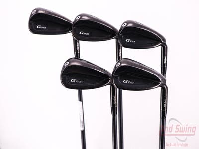 Ping G710 Iron Set 7-PW AW ALTA CB Red Graphite Senior Right Handed Black Dot 37.25in
