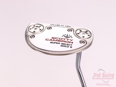 Mint Titleist Scotty Cameron Super Select GOLO 6 Putter Steel Right Handed 34.0in