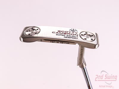 Mint Titleist Scotty Cameron Super Select Newport Putter Steel Right Handed 34.0in