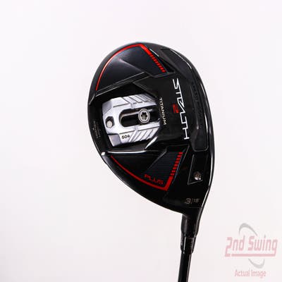 TaylorMade Stealth 2 Plus Fairway Wood 3 Wood 3W 15° Graphite D. Tour AD Di-7 Black Graphite X-Stiff Right Handed 43.75in