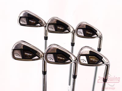 Callaway Rogue ST Max Iron Set 6-PW AW True Temper Elevate MPH 95 Steel Stiff Right Handed 37.75in