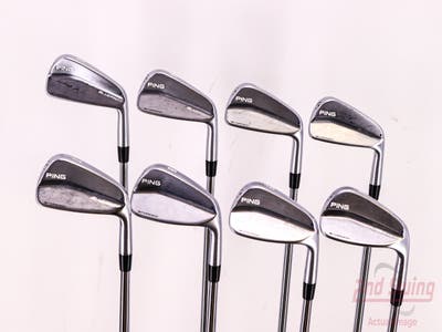 Ping Blueprint Iron Set 3-PW True Temper Dynamic Gold 120 Steel Stiff Right Handed Blue Dot 38.0in
