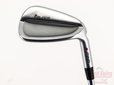 Ping iBlade Single Iron 9 Iron Project X Rifle 7.0 Steel Tour X-Stiff Right Handed Red dot 35.75in
