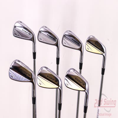 Cobra 2023 KING Forged CB/MB Iron Set 4-PW FST KBS Tour $-Taper Steel Stiff Right Handed 38.0in