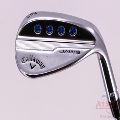 Callaway Jaws MD5 Platinum Chrome Wedge Sand SW 56° 10 Deg Bounce S Grind Dynamic Gold Tour Issue S200 Steel Stiff Right Handed 35.25in
