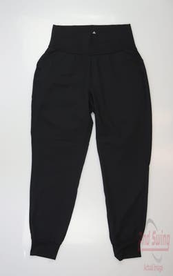 New Mens Adidas Golf Pants Small S Black MSRP $70