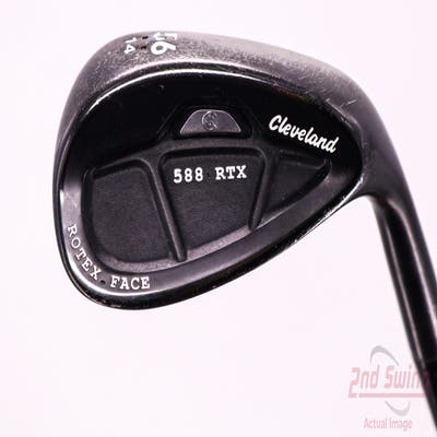 Cleveland 588 RTX CB Black Pearl Wedge Sand SW 56° 14 Deg Bounce True Temper Dynalite Gold Steel Wedge Flex Right Handed 35.5in