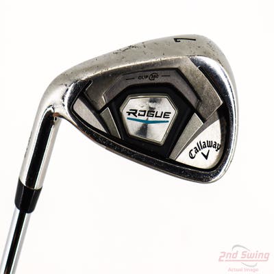 Callaway Rogue Single Iron 7 Iron True Temper XP 95 R300 Steel Regular Left Handed 37.5in