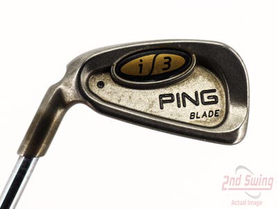 Ping i3 Blade Single Iron 3 Iron Ping Z-Z65 with Cushin Insert Steel Stiff Left Handed Black Dot 38.75in