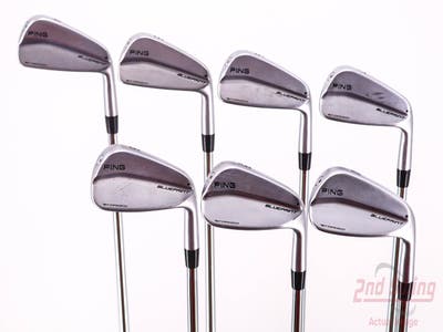 Ping Blueprint Iron Set 4-PW Project X LZ 6.0 Steel Stiff Right Handed Black Dot 37.75in