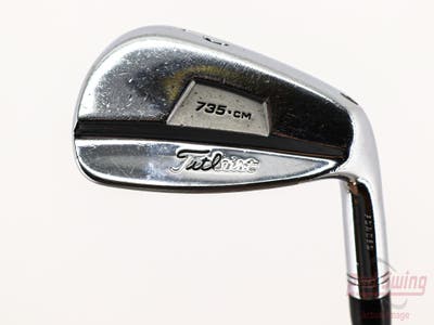 Titleist 735.CM Chrome Single Iron Pitching Wedge PW Project X 6.0 Steel X-Stiff Right Handed 36.0in