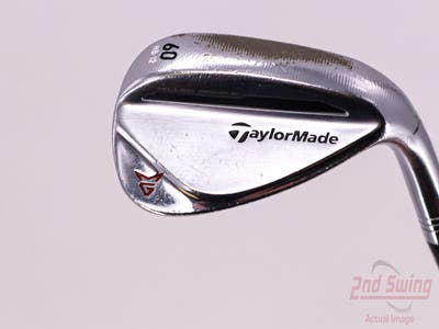 TaylorMade Milled Grind 2 Chrome Wedge Lob LW 60° 12 Deg Bounce UST Recoil ES SMACWRAP Graphite Wedge Flex Right Handed 37.0in