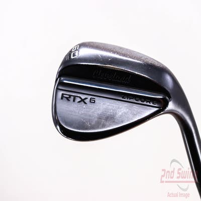 Cleveland RTX 6 ZipCore Black Satin Wedge Lob LW 60° 6 Deg Bounce Dynamic Gold Spinner TI Steel Wedge Flex Right Handed 35.5in