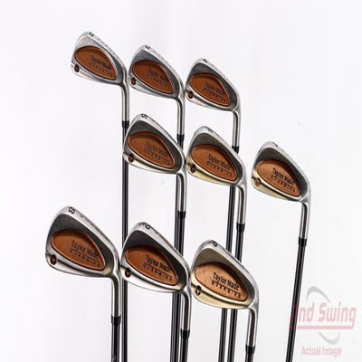 TaylorMade Burner Oversize Iron Set 2-PW TM Bubble 2 Graphite Stiff Right Handed 38.25in