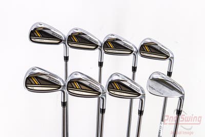 TaylorMade Rocketbladez Iron Set 4-PW GW Project X Rifle 6.0 Steel Stiff Right Handed 38.0in