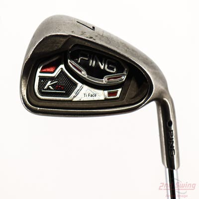 Ping K15 Single Iron 7 Iron Ping AWT Steel Regular Right Handed Black Dot 37.0in