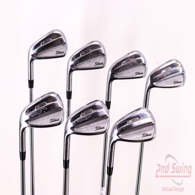Titleist 2021 T100S Iron Set 5-PW AW Project X LZ 5.5 Steel Regular Left Handed 38.75in