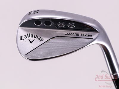 Callaway Jaws Raw Chrome Wedge Sand SW 56° 12 Deg Bounce W Grind UST Mamiya Recoil Wedge Graphite Ladies Right Handed 34.0in