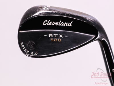 Cleveland 588 RTX 2.0 Black Satin Wedge Sand SW 54° 10 Deg Bounce True Temper Dynamic Gold Steel Wedge Flex Right Handed 35.75in