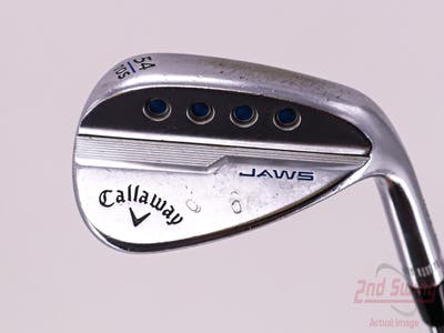 Callaway Jaws MD5 Platinum Chrome Wedge Sand SW 54° 10 Deg Bounce S Grind Project X LZ 6.0 Steel Stiff Right Handed 35.5in