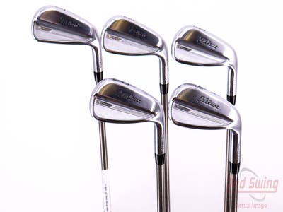Titleist 2023 T100 Iron Set 7-PW AW Aerotech SteelFiber i110cw Graphite Stiff Right Handed 37.0in