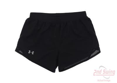 New Womens Under Armour Shorts Small S Black MSRP $50