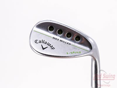 Callaway MD3 Milled Chrome S-Grind Wedge Sand SW 56° 10 Deg Bounce S Grind Aerotech SteelFiber i110cw Graphite Stiff Right Handed 36.0in
