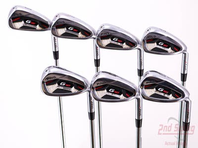 Ping G410 Iron Set 5-PW GW Stock Steel Stiff Right Handed Red dot 38.5in