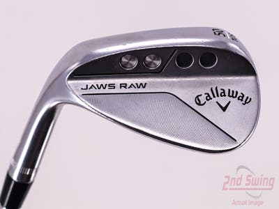 Callaway Jaws Raw Chrome Wedge Gap GW 50° 10 Deg Bounce S Grind True Temper Dynamic Gold S200 Steel Stiff Left Handed 35.5in