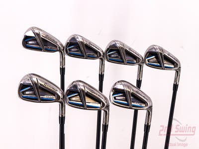 TaylorMade SIM MAX OS Iron Set 5-PW GW Veylix Alphina 673 Graphite Stiff Right Handed 38.25in