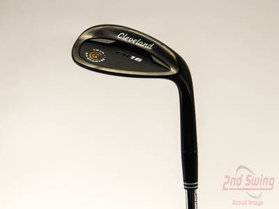 Mint Cleveland CG16 Black Zip Groove Wedge Sand SW 56° 14 Deg Bounce Cleveland Traction Wedge Steel Wedge Flex Right Handed 35.75in