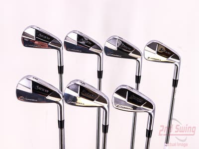 Mint Srixon Z Forged II Iron Set 4-PW Nippon NS Pro Modus 3 Tour 120 Steel Stiff Right Handed 38.0in