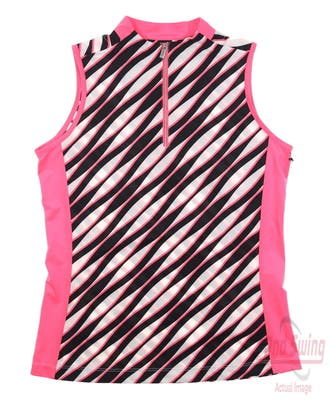New Womens Tail Sleeveless Polo X-Small XS Multi MSRP $50