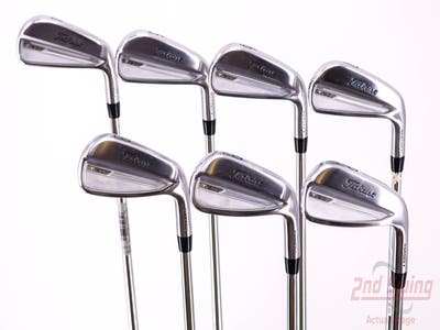 Titleist 2023 T150 Iron Set 4-PW Project X LZ Steel Stiff Right Handed 38.25in