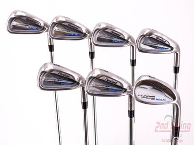 Mint Cleveland Launcher MAX Iron Set 5-PW SW FST KBS MAX 85 Steel Regular Right Handed 38.25in