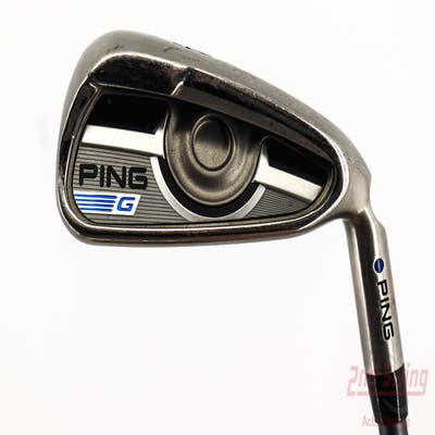 Ping 2016 G Single Iron 4 Iron Ping CFS Graphite Graphite Regular Right Handed Blue Dot 39.5in