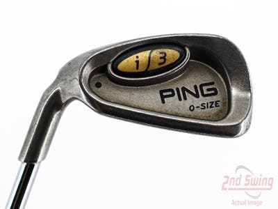 Ping i3 Oversize Single Iron 8 Iron Ping AWT with Cushin Insert Steel Regular Left Handed Black Dot 36.5in