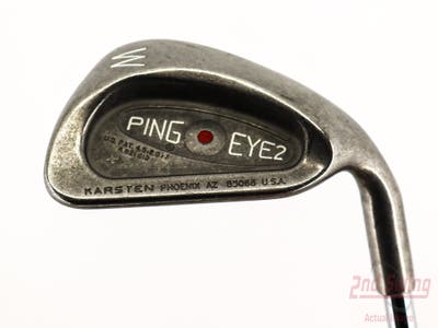 Ping Eye 2 + Single Iron Pitching Wedge PW Ping ZZ Lite Steel Stiff Right Handed Red dot 35.75in