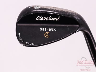 Cleveland 588 RTX Custom Black Nickel Wedge Lob LW 58° 12 Deg Bounce True Temper Dynamic Gold Steel Wedge Flex Right Handed 35.25in