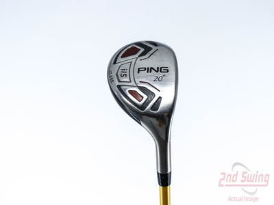 Ping i15 Hybrid 3 Hybrid 20° UST Axivcore Tour Black 85 Graphite Stiff Right Handed 40.0in