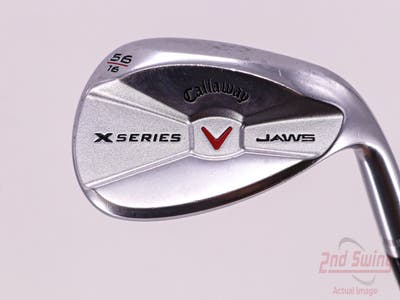 Callaway X Series Jaws Chrome Wedge Sand SW 56° 16 Deg Bounce True Temper Dynamic Gold S300 Steel Stiff Right Handed 36.0in