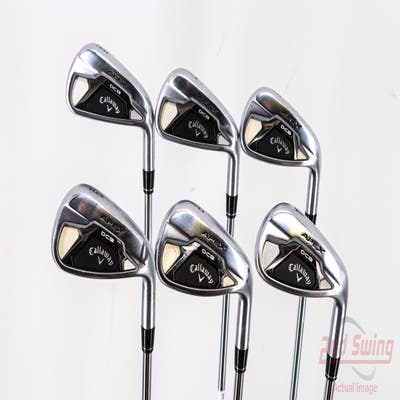 Callaway Apex DCB 21 Iron Set 6-PW AW True Temper Elevate ETS 85 Steel Stiff Right Handed 37.5in