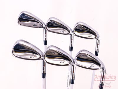 Ping G LE 3 Iron Set 6-PW SW ULT 250 Lite Graphite Ladies Right Handed Red dot 37.25in