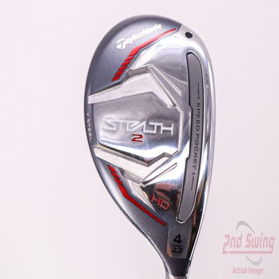 TaylorMade Stealth 2 HD Rescue Hybrid 4 Hybrid 23° Aldila Ascent 45 Graphite Ladies Right Handed 38.5in