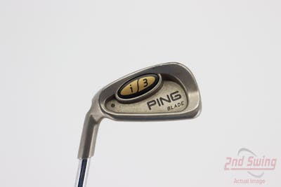 Ping i3 Blade Single Iron 5 Iron Ping JZ Steel Stiff Left Handed Black Dot 38.0in