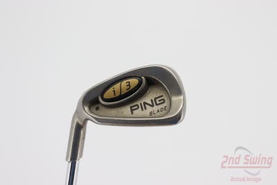 Ping i3 Blade Single Iron 7 Iron Ping JZ Steel Stiff Left Handed Black Dot 37.0in