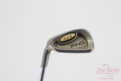 Ping i3 Blade Single Iron 9 Iron Ping JZ Steel Stiff Left Handed Black Dot 36.0in