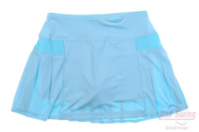 New Womens Lucky In Love Golf Skort X-Small XS Blue MSRP $94
