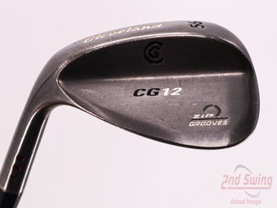 Cleveland CG12 Black Pearl Wedge Sand SW 56° 14 Deg Bounce Cleveland Traction Wedge Steel Wedge Flex Left Handed 35.75in