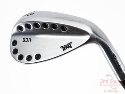 PXG 0311 Chrome Wedge Lob LW 58° 12 Deg Bounce Project X LZ 6.0 Steel Stiff Right Handed 36.5in